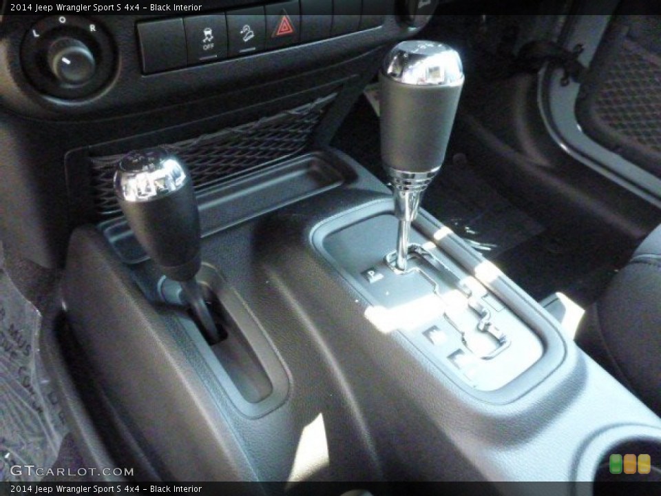Black Interior Transmission for the 2014 Jeep Wrangler Sport S 4x4 #84856437