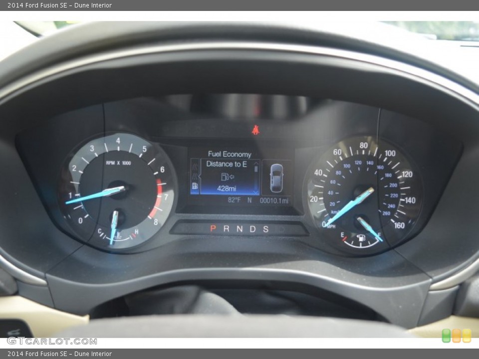 Dune Interior Gauges for the 2014 Ford Fusion SE #84857388