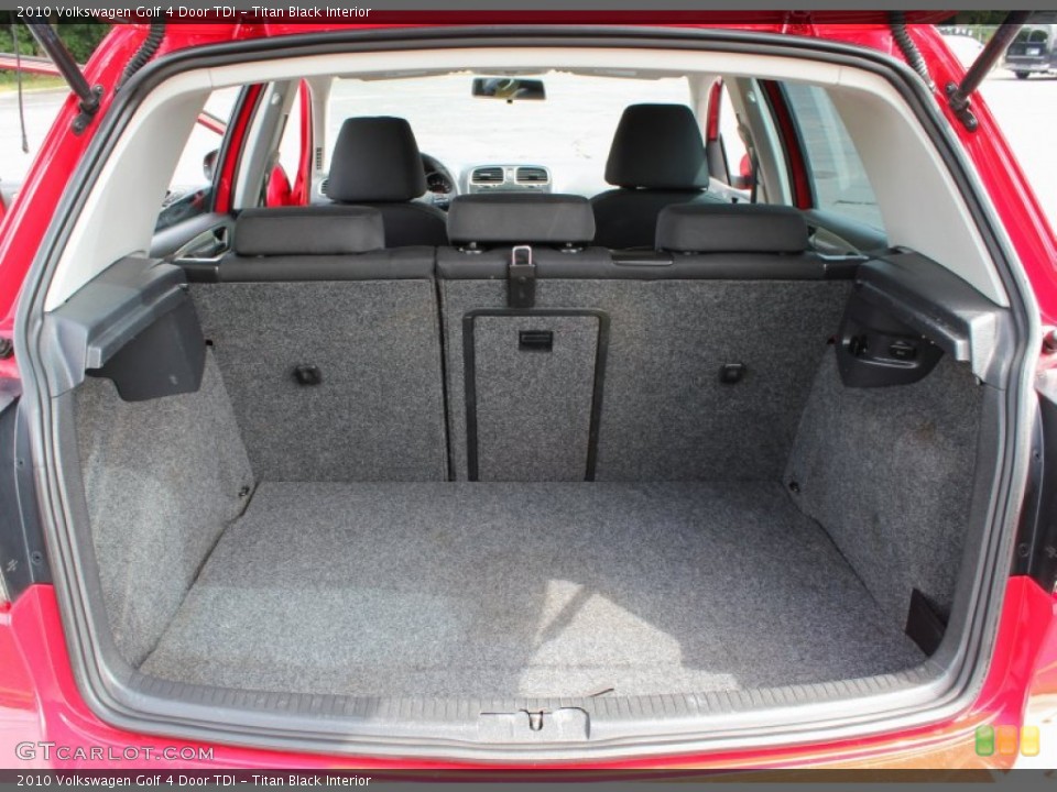 Titan Black Interior Trunk for the 2010 Volkswagen Golf 4 Door TDI #84861092