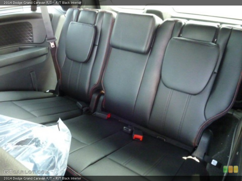 R/T Black Interior Rear Seat for the 2014 Dodge Grand Caravan R/T #84861791