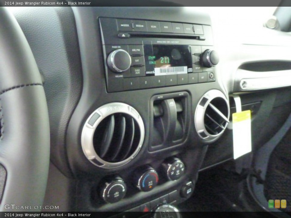 Black Interior Controls for the 2014 Jeep Wrangler Rubicon 4x4 #84862871