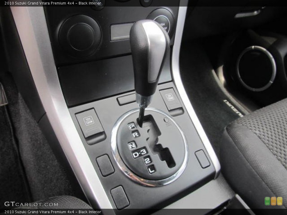 Black Interior Transmission for the 2010 Suzuki Grand Vitara Premium 4x4 #84863081