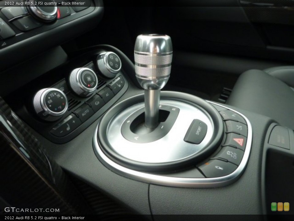 Black Interior Transmission for the 2012 Audi R8 5.2 FSI quattro #84863528