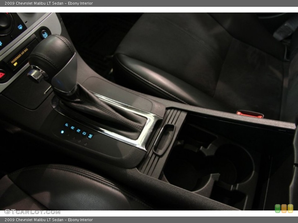 Ebony Interior Transmission for the 2009 Chevrolet Malibu LT Sedan #84863676