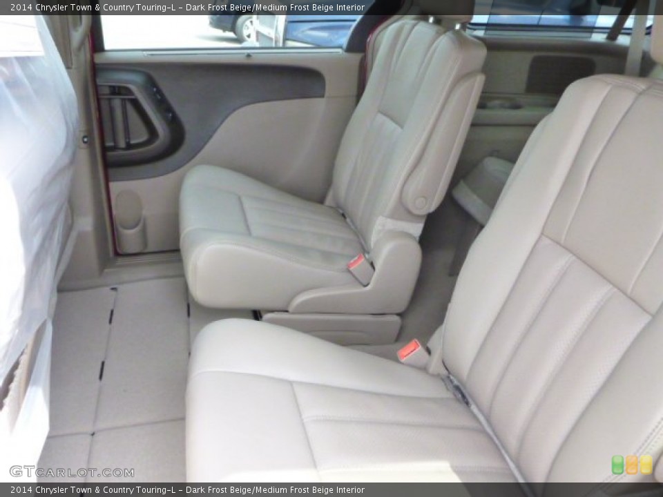 Dark Frost Beige/Medium Frost Beige Interior Rear Seat for the 2014 Chrysler Town & Country Touring-L #84864992