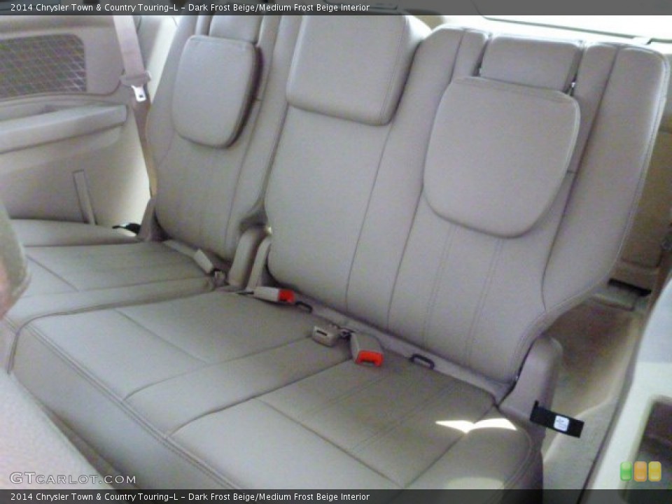 Dark Frost Beige/Medium Frost Beige Interior Rear Seat for the 2014 Chrysler Town & Country Touring-L #84865012
