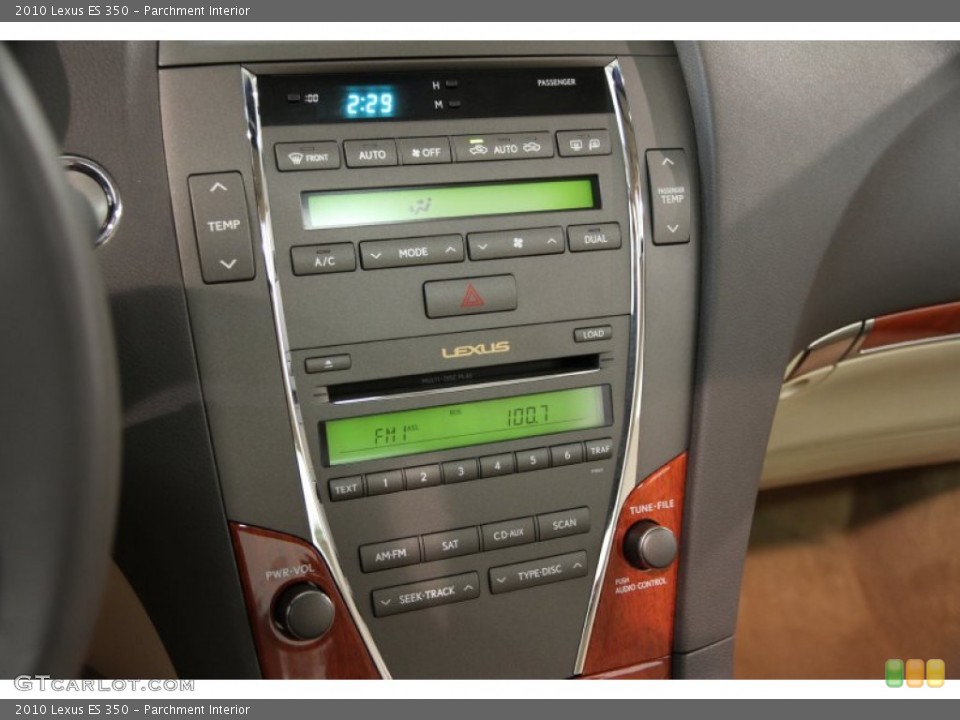 Parchment Interior Controls for the 2010 Lexus ES 350 #84868445
