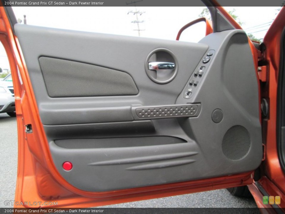Dark Pewter Interior Door Panel for the 2004 Pontiac Grand Prix GT Sedan #84870096
