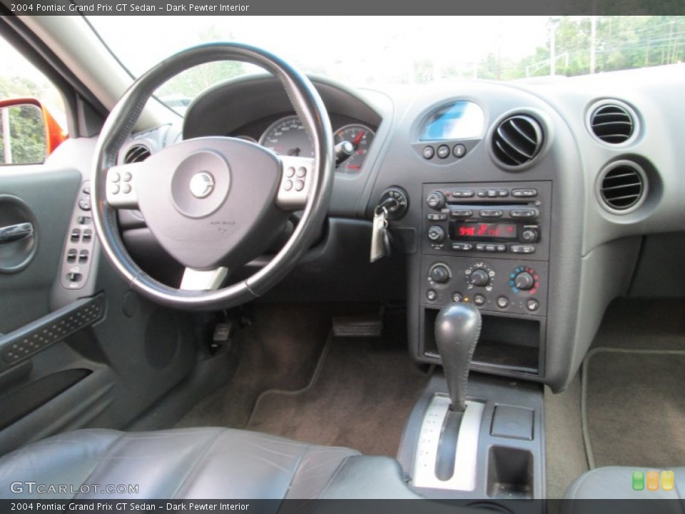 Dark Pewter Interior Dashboard for the 2004 Pontiac Grand Prix GT Sedan #84870215