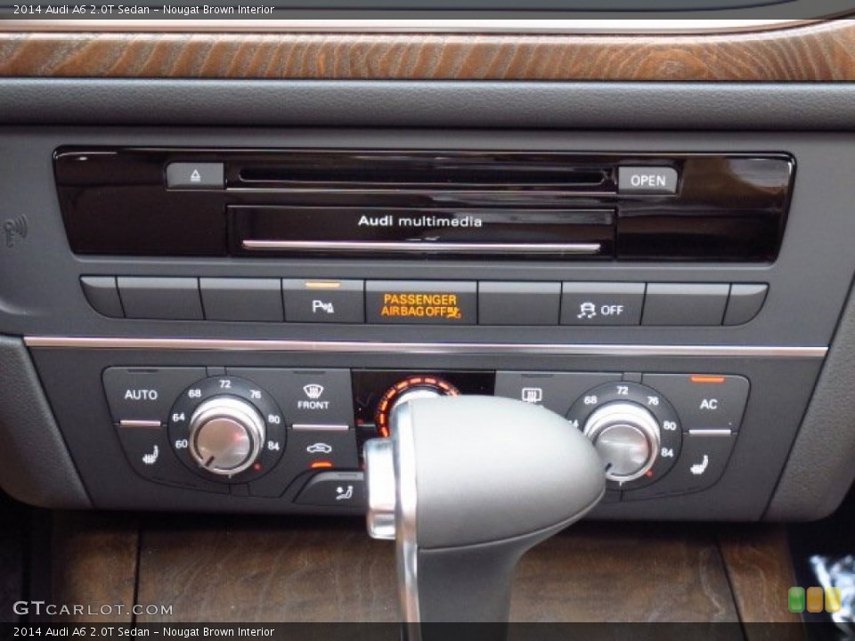 Nougat Brown Interior Audio System for the 2014 Audi A6 2.0T Sedan #84871250