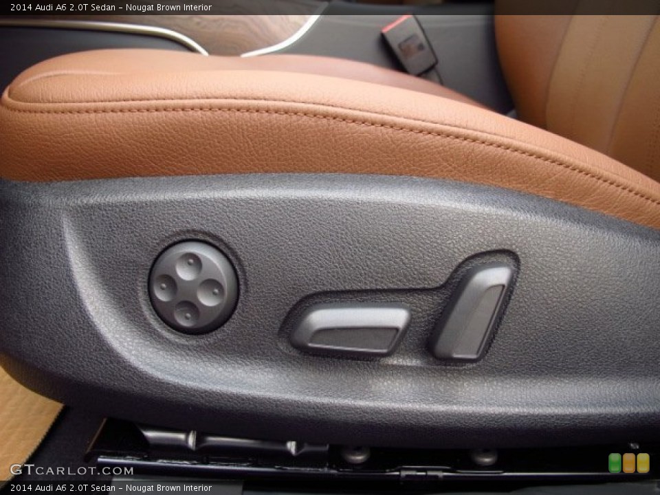 Nougat Brown Interior Front Seat for the 2014 Audi A6 2.0T Sedan #84871339