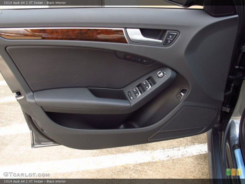 Black Interior Door Panel for the 2014 Audi A4 2.0T Sedan #84873448