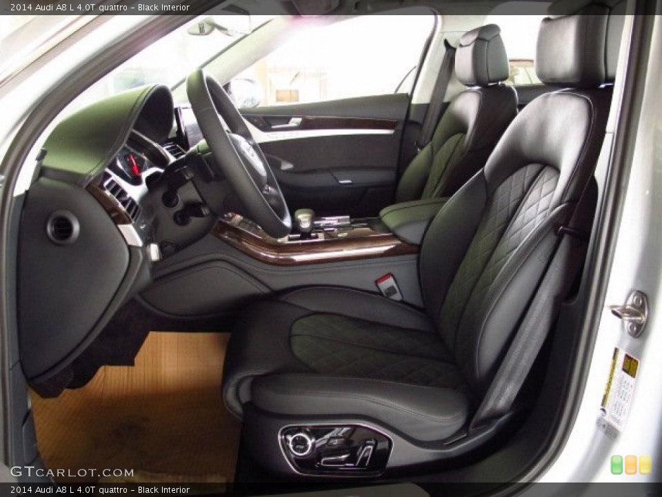 Black Interior Photo for the 2014 Audi A8 L 4.0T quattro #84876209