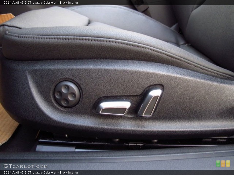 Black Interior Controls for the 2014 Audi A5 2.0T quattro Cabriolet #84876989