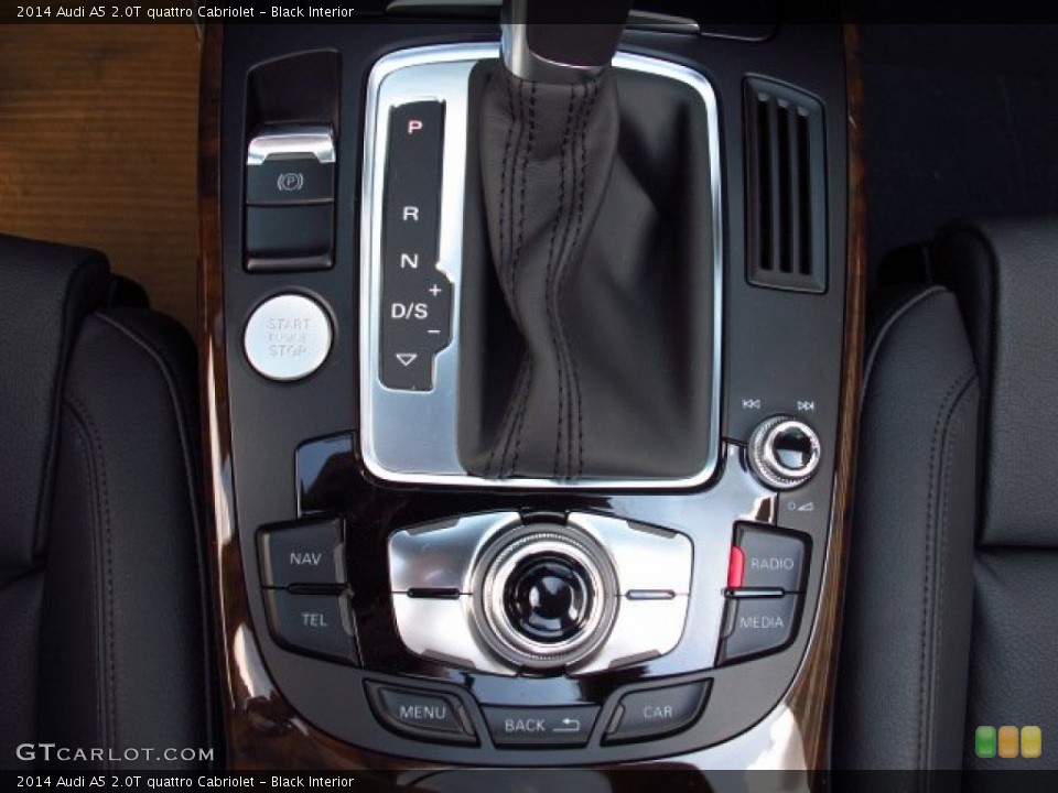 Black Interior Transmission for the 2014 Audi A5 2.0T quattro Cabriolet #84877055