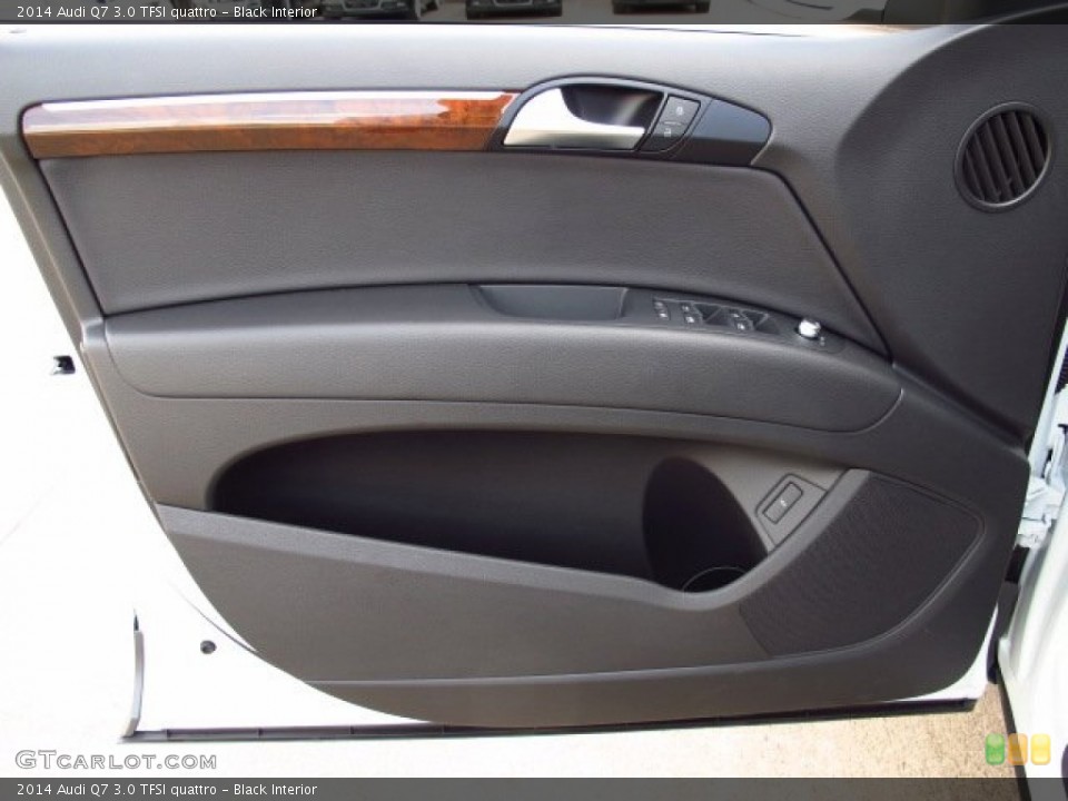 Black Interior Door Panel for the 2014 Audi Q7 3.0 TFSI quattro #84877478