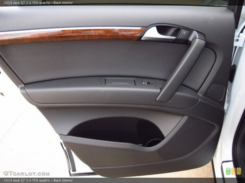 Black Interior Door Panel for the 2014 Audi Q7 3.0 TFSI quattro #84877520