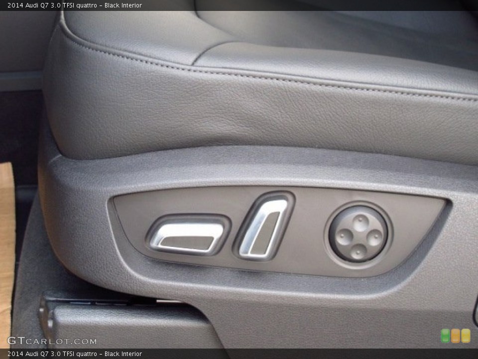 Black Interior Controls for the 2014 Audi Q7 3.0 TFSI quattro #84877817