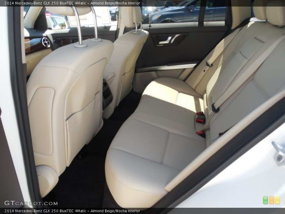 Almond Beige/Mocha Interior Rear Seat for the 2014 Mercedes-Benz GLK 250 BlueTEC 4Matic #84879657