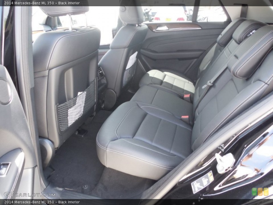 Black Interior Rear Seat for the 2014 Mercedes-Benz ML 350 #84883394