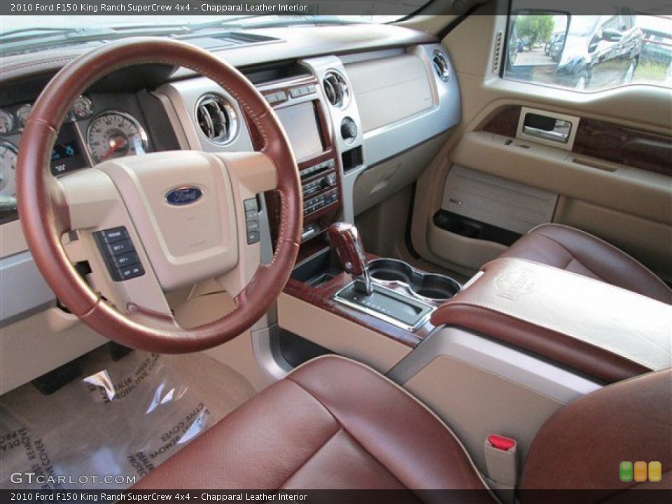 Chapparal Leather Interior Photo for the 2010 Ford F150 King Ranch SuperCrew 4x4 #84885869