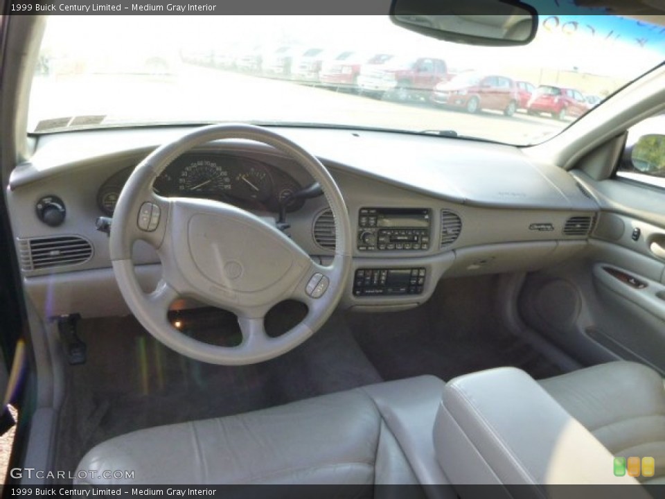Medium Gray Interior Prime Interior for the 1999 Buick Century Limited #84886232