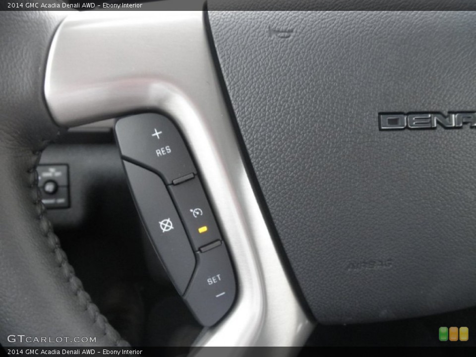 Ebony Interior Controls for the 2014 GMC Acadia Denali AWD #84887420