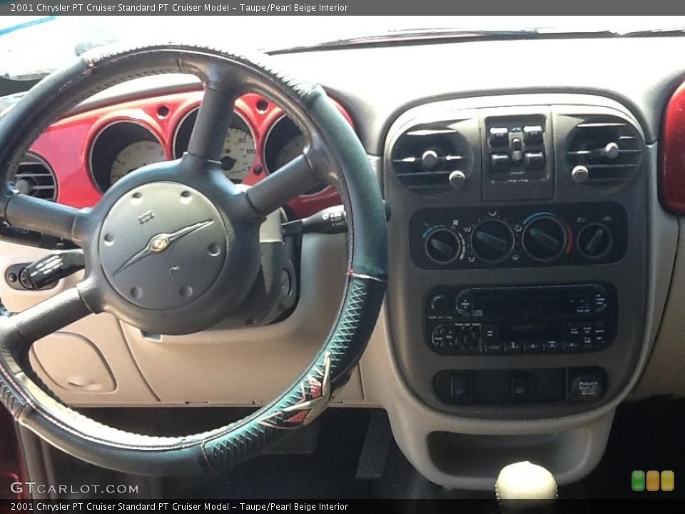 Taupe/Pearl Beige Interior Dashboard for the 2001 Chrysler PT Cruiser  #84889226
