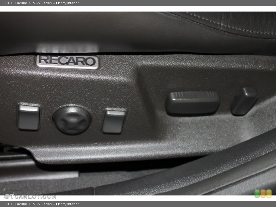 Ebony Interior Controls for the 2010 Cadillac CTS -V Sedan #84889436