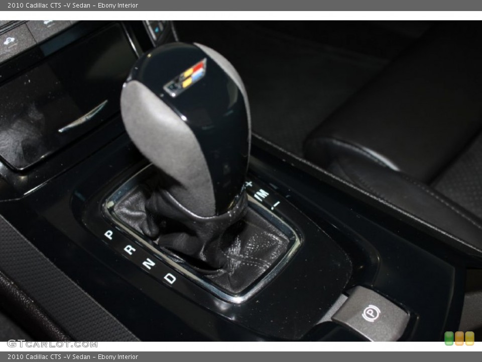 Ebony Interior Transmission for the 2010 Cadillac CTS -V Sedan #84889750