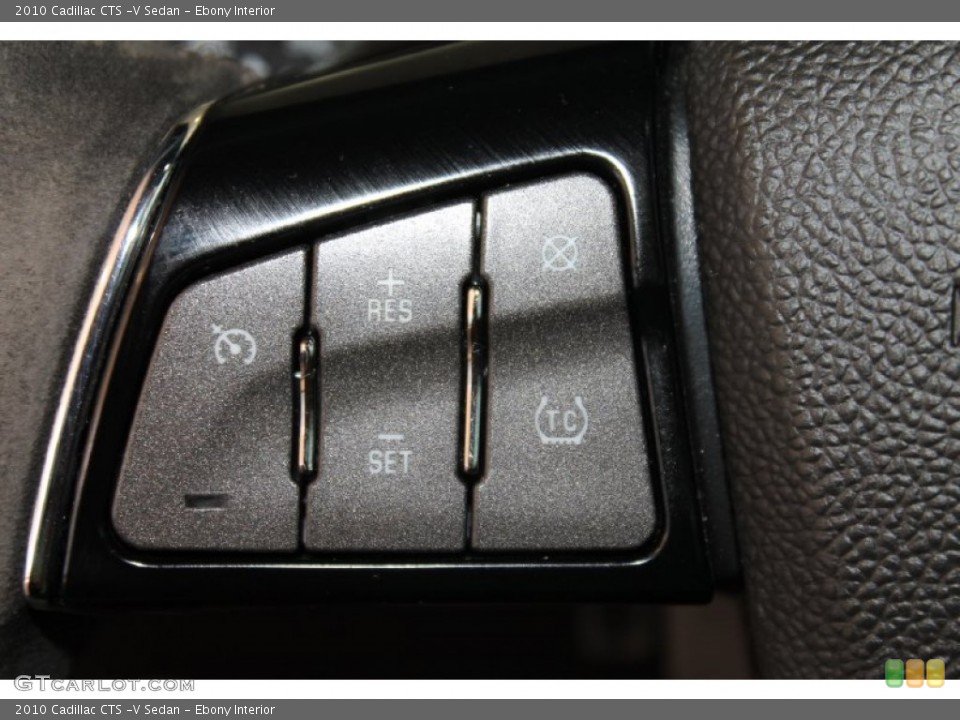Ebony Interior Controls for the 2010 Cadillac CTS -V Sedan #84889811