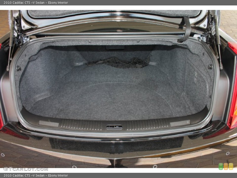 Ebony Interior Trunk for the 2010 Cadillac CTS -V Sedan #84890078