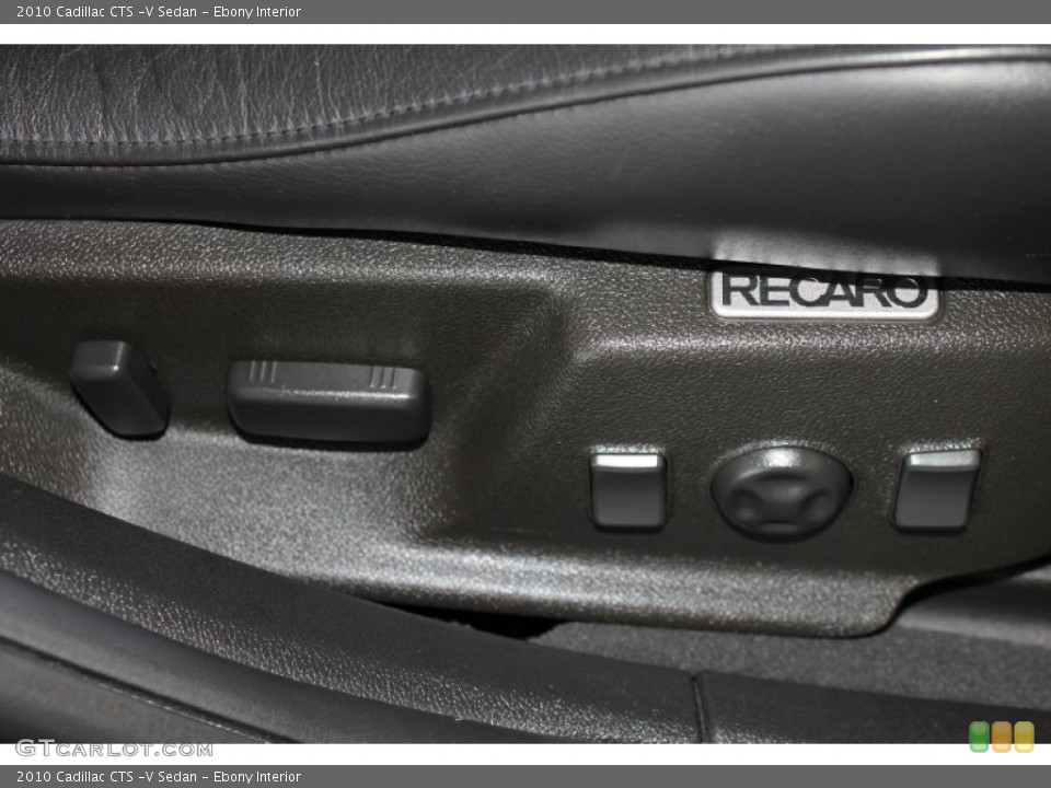 Ebony Interior Controls for the 2010 Cadillac CTS -V Sedan #84890177