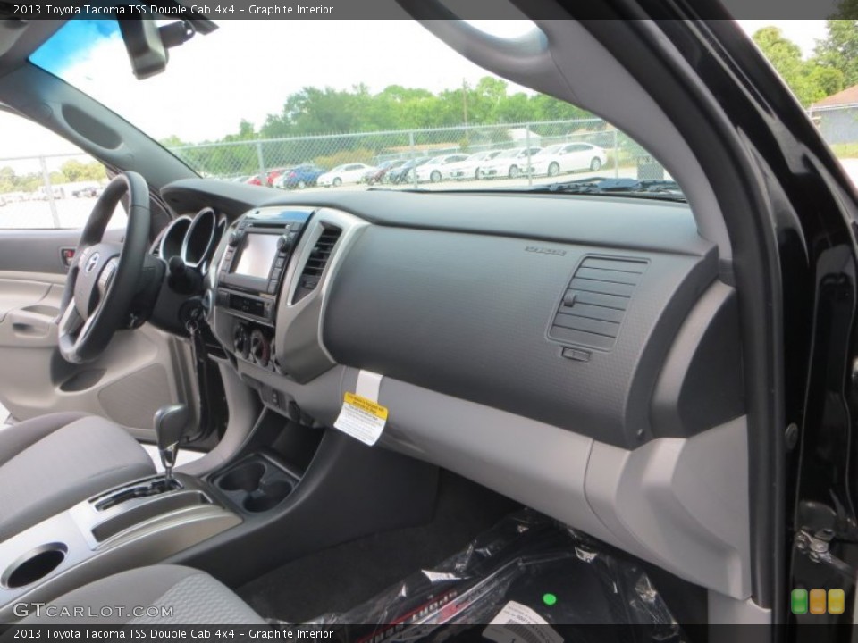 Graphite Interior Dashboard for the 2013 Toyota Tacoma TSS Double Cab 4x4 #84897392
