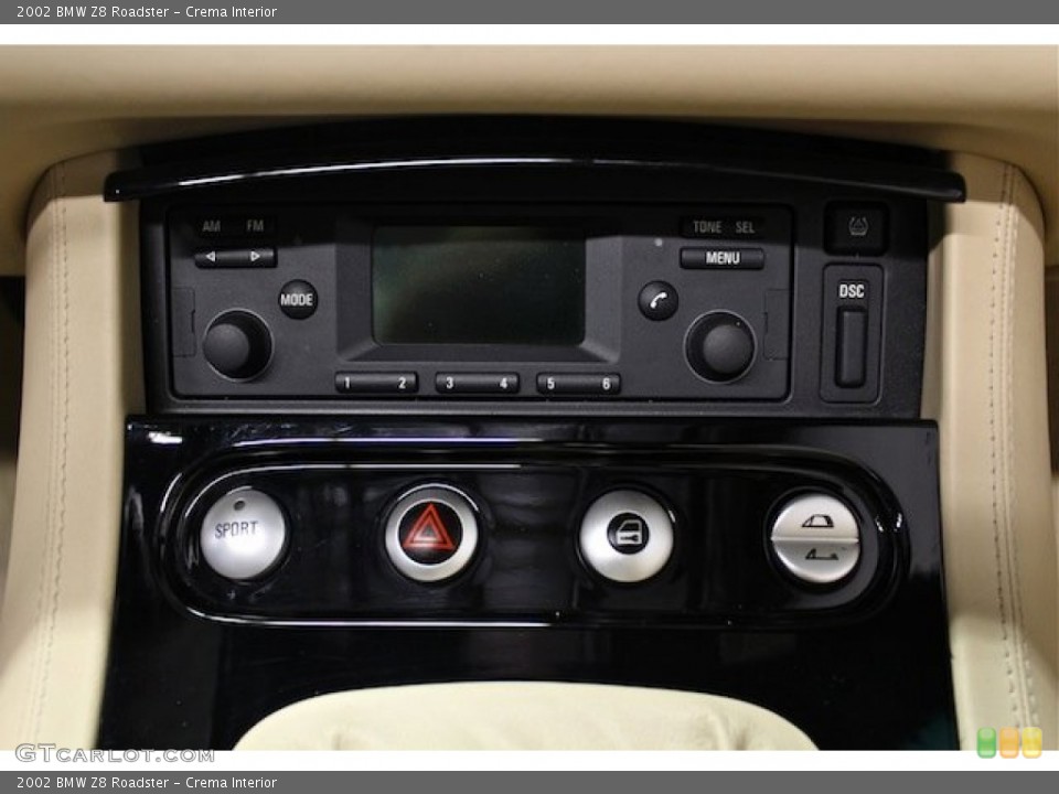 Crema Interior Controls for the 2002 BMW Z8 Roadster #84898268