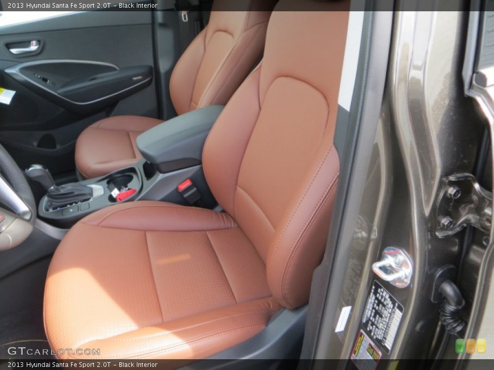Black Interior Photo for the 2013 Hyundai Santa Fe Sport 2.0T #84899303