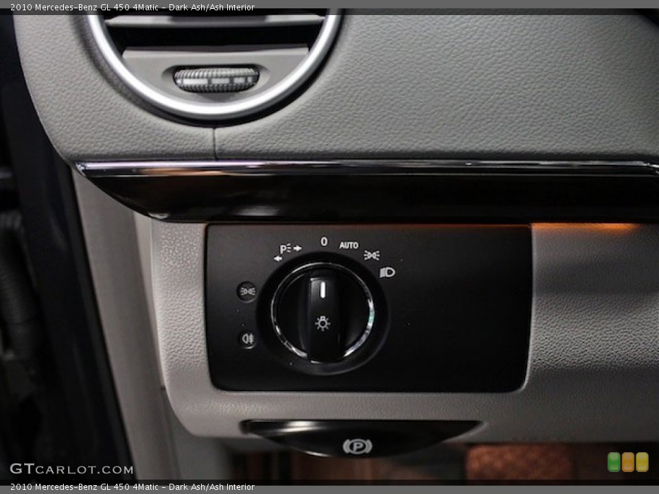 Dark Ash/Ash Interior Controls for the 2010 Mercedes-Benz GL 450 4Matic #84900035