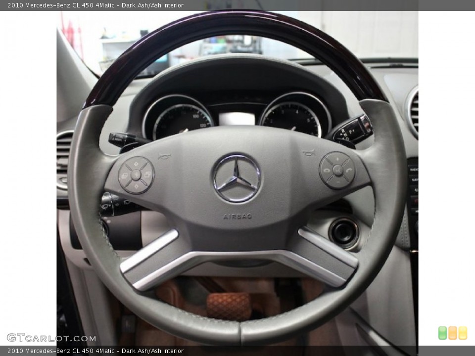 Dark Ash/Ash Interior Steering Wheel for the 2010 Mercedes-Benz GL 450 4Matic #84900083