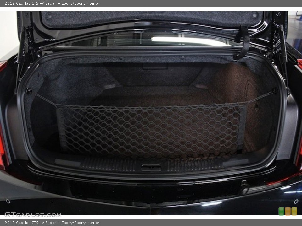 Ebony/Ebony Interior Trunk for the 2012 Cadillac CTS -V Sedan #84900923