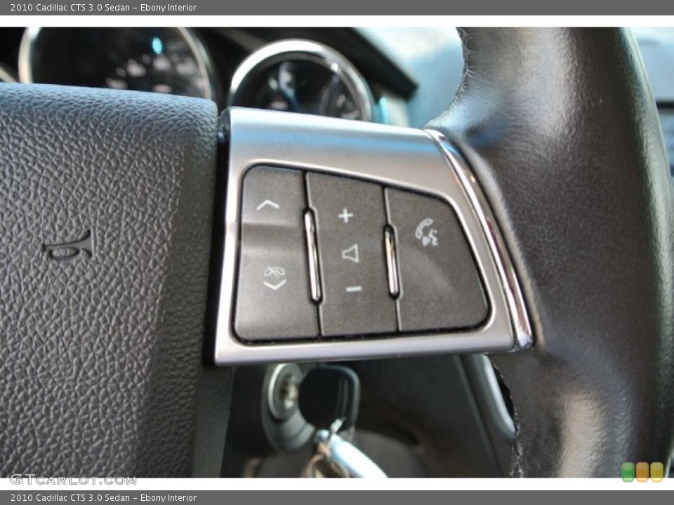 Ebony Interior Controls for the 2010 Cadillac CTS 3.0 Sedan #84901004