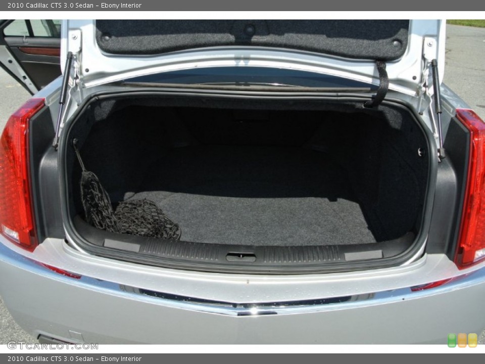 Ebony Interior Trunk for the 2010 Cadillac CTS 3.0 Sedan #84901079