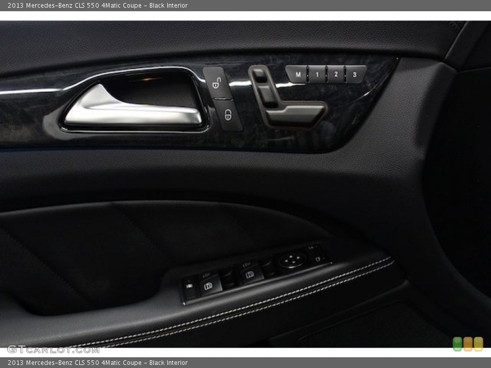 Black Interior Controls for the 2013 Mercedes-Benz CLS 550 4Matic Coupe #84901916