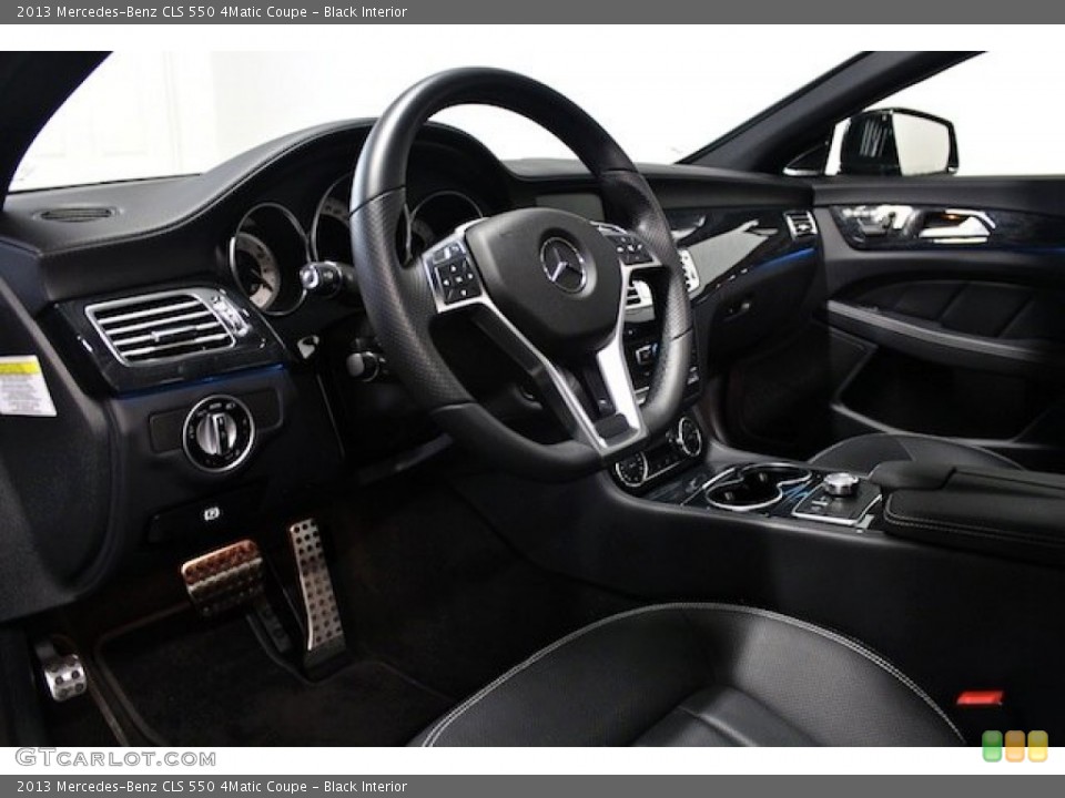 Black Interior Photo for the 2013 Mercedes-Benz CLS 550 4Matic Coupe #84902030