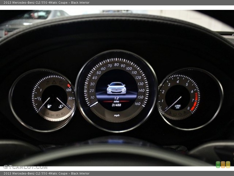 Black Interior Gauges for the 2013 Mercedes-Benz CLS 550 4Matic Coupe #84902081