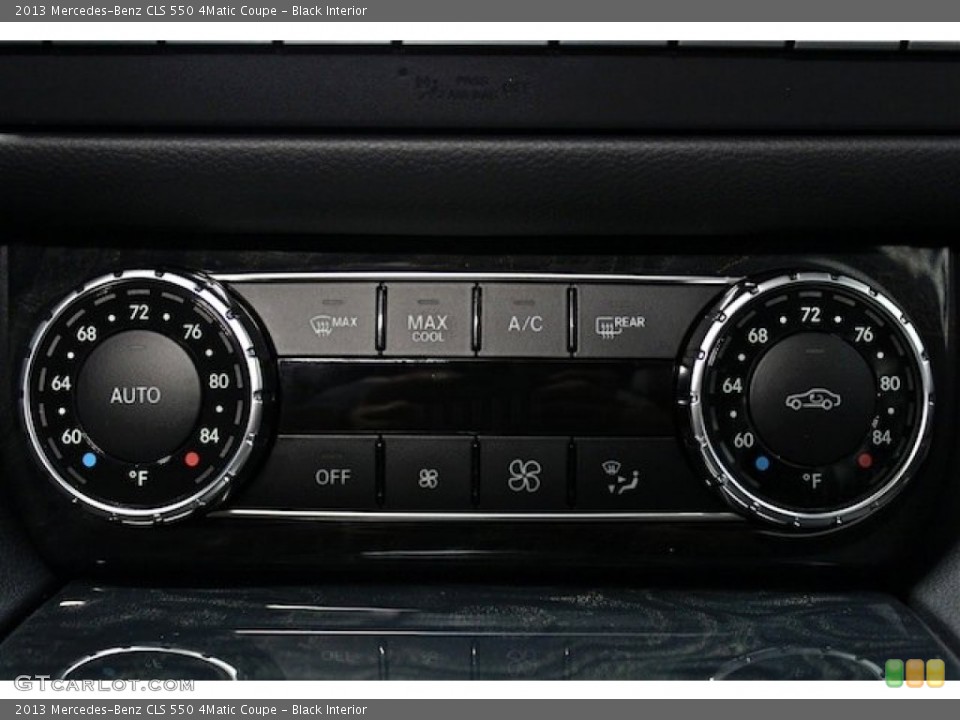 Black Interior Controls for the 2013 Mercedes-Benz CLS 550 4Matic Coupe #84902162