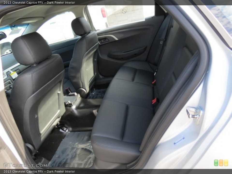 Dark Pewter Interior Rear Seat for the 2013 Chevrolet Caprice PPV #84908594
