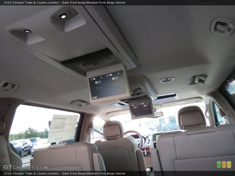 Dark Frost Beige/Medium Frost Beige Interior Entertainment System for the 2014 Chrysler Town & Country Limited #84910768