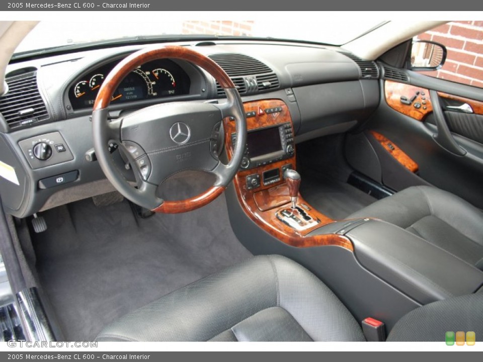 Charcoal Interior Prime Interior for the 2005 Mercedes-Benz CL 600 #84912001