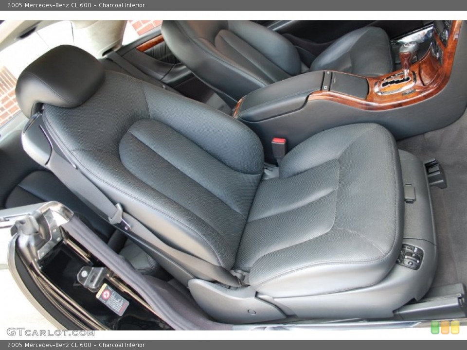 Charcoal Interior Front Seat for the 2005 Mercedes-Benz CL 600 #84912109
