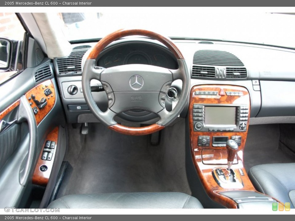 Charcoal Interior Dashboard for the 2005 Mercedes-Benz CL 600 #84912223